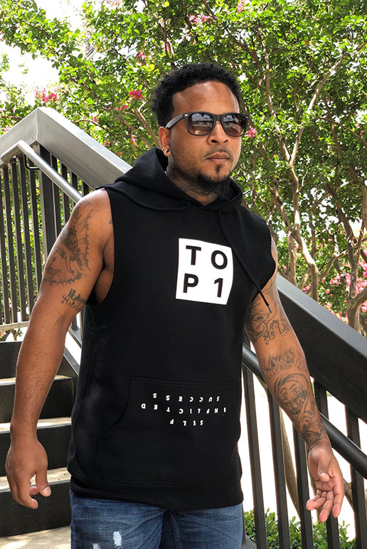 Self Inflicted Success Sleeveless Hoodie