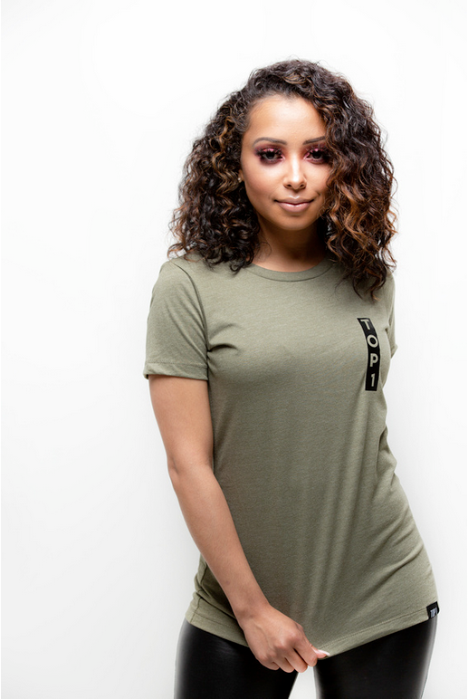 TOP 1 Left Crest T-Shirt