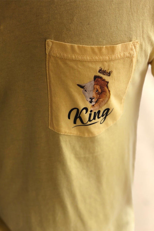 King Pocket T-Shirt - Yellow