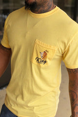 King Pocket T-Shirt - Yellow
