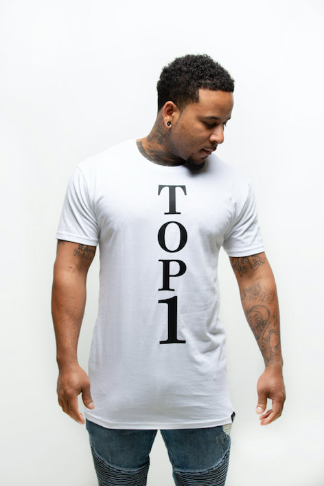 TOP 1 Vintage Vertical T-Shirt Long